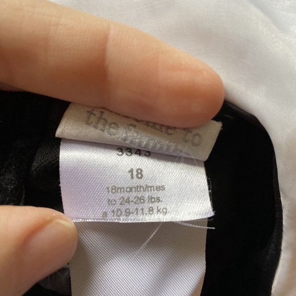 Vintage Carter’s Red Plaid Taffeta Bubble Romper Christmas Holiday Size 18 Mo - Picture 7 of 8